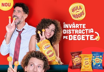 Intersnack lansează în România unul dintre cele mai îndrăgite branduri de snack-uri din portfoliu: Hula Hoops