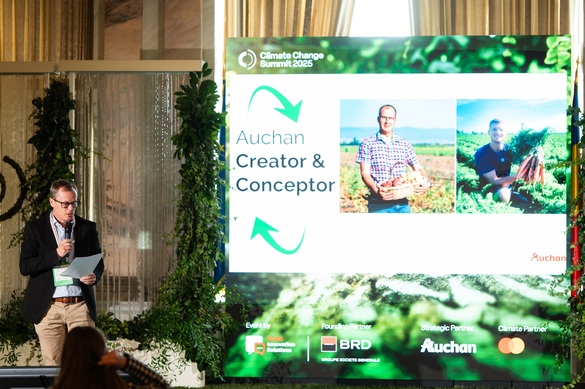 Decarbonizarea, un nou motor de competitivitate economică - Auchan România contribuie la accelerarea tranziției lanțului agro-alimentar prin Climate Supplier Event