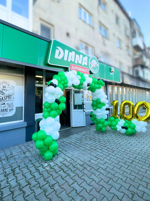 Lanțul românesc de magazine Diana atinge borna 100 FOTO