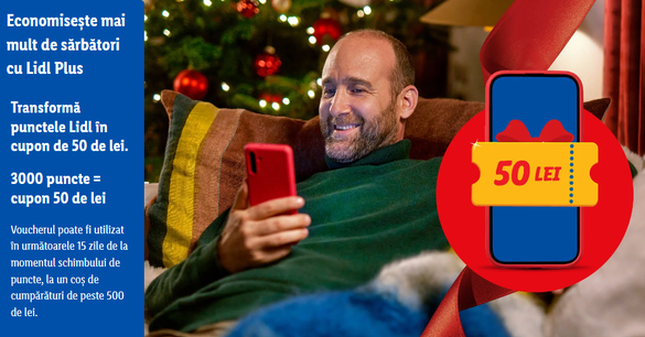 Lidl anunță în România o inițiativă specială, cu puncte într-un cupon cu bani FOTO