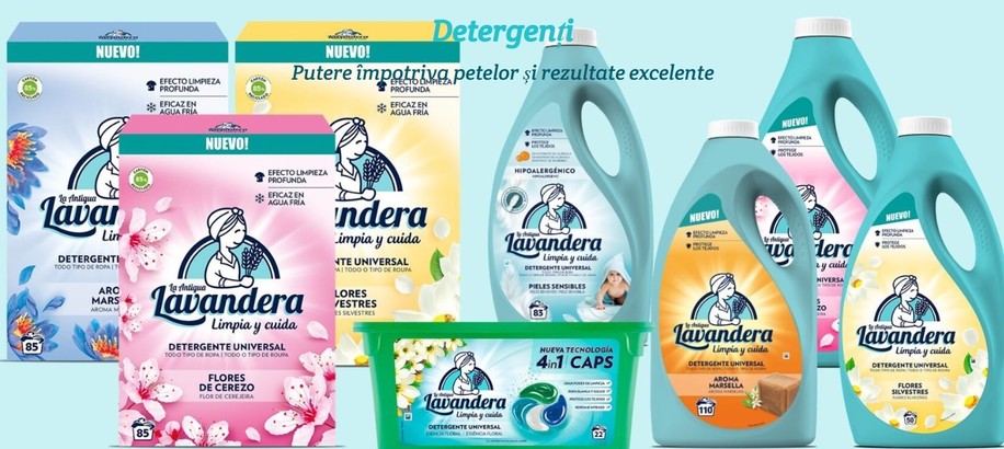 Brandul spaniol La Antigua Lavandera, în România FOTO