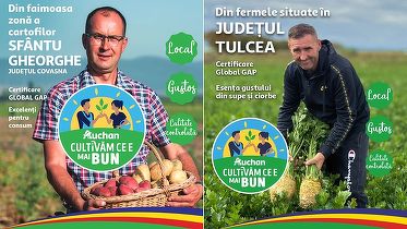 Descoperă o selecție bogată de legume românești de sezon în magazinele Auchan