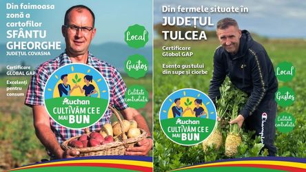 Descoperă o selecție bogată de legume românești de sezon în magazinele Auchan