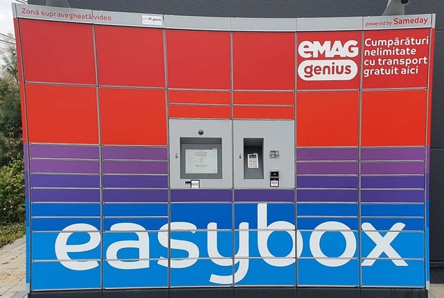 Easybox Packeta Jaf la easybox. Doi tineri furau colete cu o șurubelniță VIDEO | PROFIT.ro