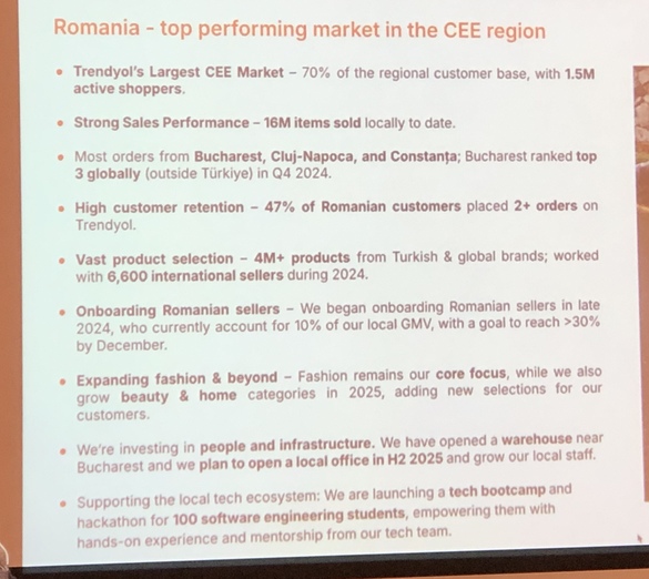Trendyol anunță comercianții români - accelerează extinderea regională prin facilitarea accesului la noi piețe externe