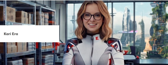 FOTO Kaufland anunță în România că introduce un avatar AI, creat special pentru a ghida în carieră