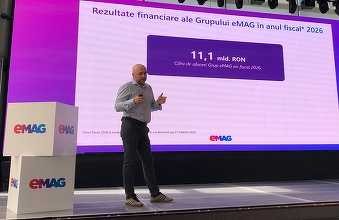 FOTO eMAG anunță investiții și vânzări mai mari plus diversificarea veniturilor de produse. Veniturile au un ușor recul din cauza vânzării Tazz. Investiții planificate de 1,2 miliarde lei