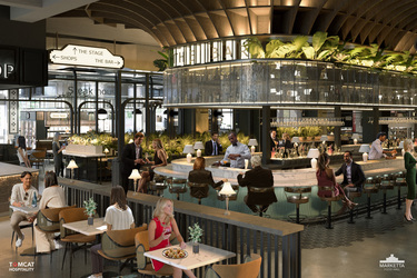 FOTO Cel mai mare food hall din România. Val de branduri confirmate LISTA