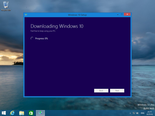 Windows 10 va fi descărcat automat pe milioane de calculatoare din întreaga lume