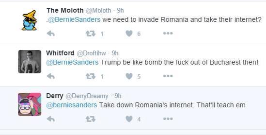 Reacții ironice pe Twitter după ce Bernie Sanders a considerat inacceptabil ca românii să aibă viteză mai mare la internet decât americanii 
