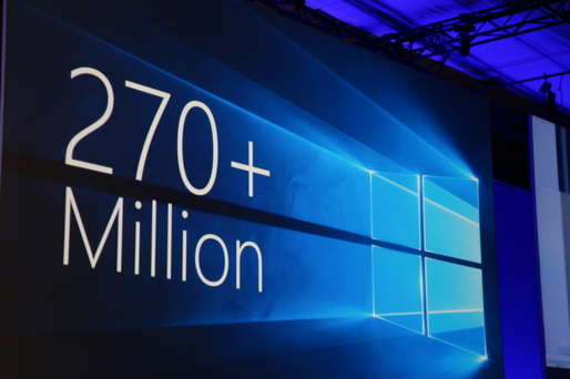 Windows 10 este instalat pe 270 milioane de dispozitive