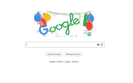Motorul de căutare Google împlinește 18 ani