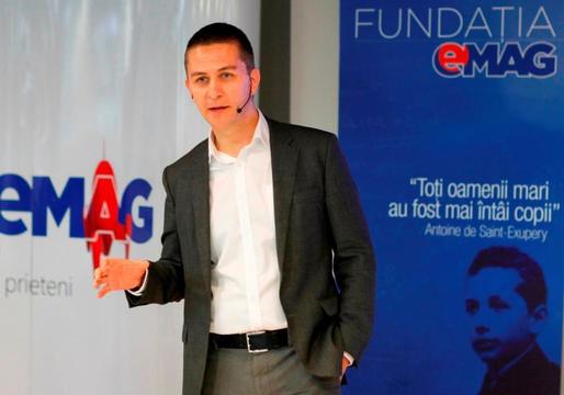 Iulian Stanciu: eMAG va deveni profitabil în 2018 sau 2019, când afacerile vor depăși un miliard de euro