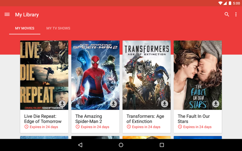 Google Play Movies oferă conținut 4K