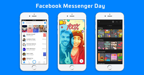 Facebook lansează Messenger Day la nivel global