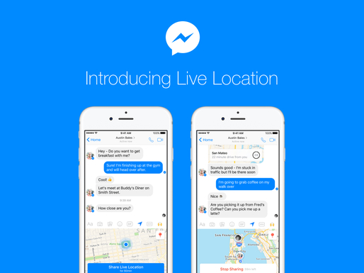 Facebook Messenger permite utilizatorilor să împărtășească coordonatele geografice în timp real
