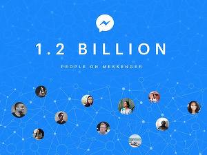 Facebook Messenger a ajuns la 1,2 miliarde de utilizatori