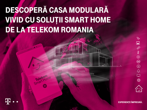 Descoperă casa modulară Vivid cu soluții Smart Home de la Telekom 