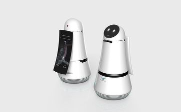 LG a lansat doi roboți care vor ajuta pasagerii și vor face curățenie pe aeroporturi