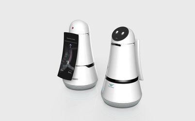LG a lansat doi roboți care vor ajuta pasagerii și vor face curățenie pe aeroporturi