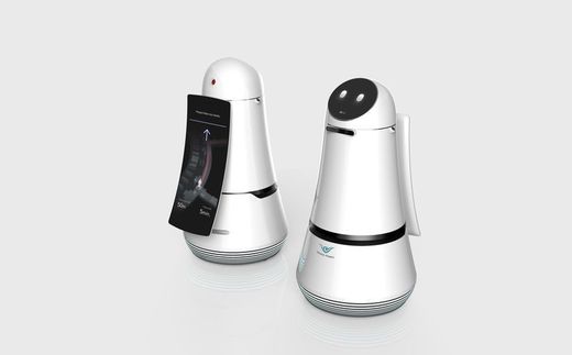 LG a lansat doi roboți care vor ajuta pasagerii și vor face curățenie pe aeroporturi