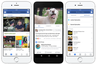 VIDEO Facebook va avea o secțiune dedicată conținutului video exclusiv