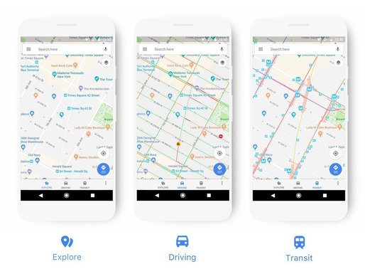 Google Maps va oferi ghidare în timp real pentru transportul în comun și pedestru