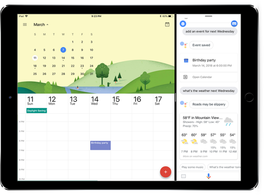 Google Assistant, lansat pe iPad