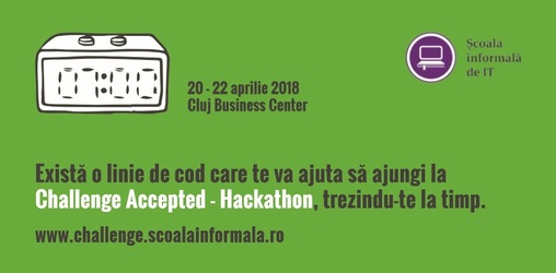 Challenge Accepted pentru soluționarea problemelor din medicină, educație și societate 