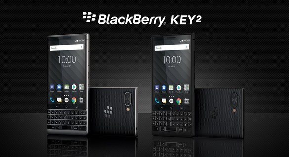 FOTO BlackBerry Key2, lansat oficial cu tradiționala tastatură fizică și două camere foto