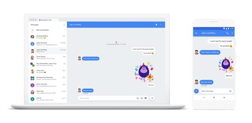 Google lansează Messages for web, o aplicație online care permite comunicarea prin SMS de pe PC