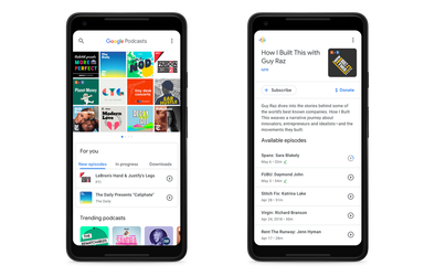 Google lansează o aplicație dedicată Podcast-urilor