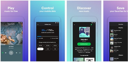Spotify testează o aplicație de dimensiuni reduse