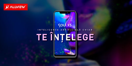 Brandul românesc Allview lansează un nou telefon din gama Soul
