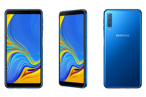 FOTO Samsung lansează smartphone-ul Galaxy A7, primul cu trei camere foto din portofoliul companiei