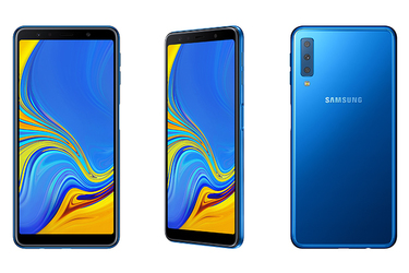 FOTO Samsung lansează smartphone-ul Galaxy A7, primul cu trei camere foto din portofoliul companiei