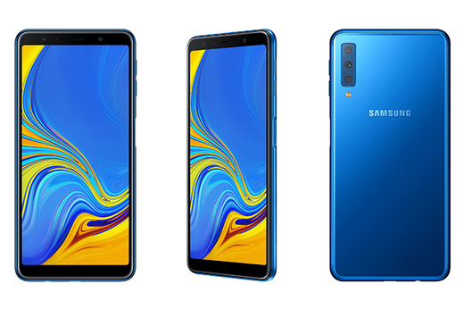 FOTO Samsung lansează smartphone-ul Galaxy A7, primul cu trei camere foto din portofoliul companiei