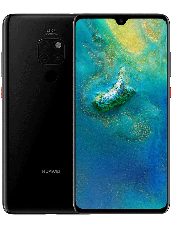FOTO Huawei lansează smartphone-urile Mate 20 și Mate 20 Pro, cu trei camere foto și senzor de amprente integrat în ecran