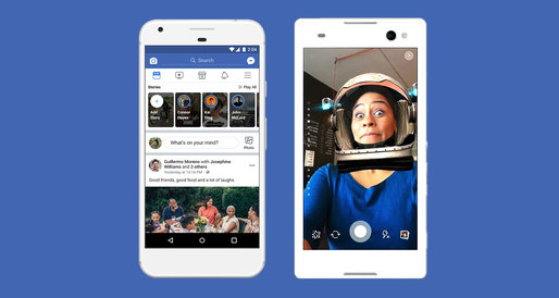 Facebook va folosi formatul Stories pentru evenimente