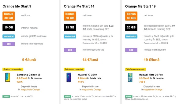 UPDATE Orange vine alături de ceilalți operatori telecom și scumpește abonamentele. Explicațiile companiei
