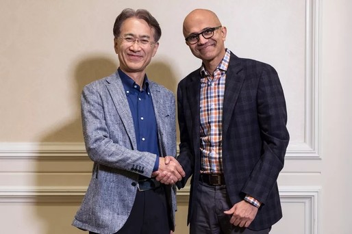 Microsoft și Sony își unesc forțele pentru a colabora în zona jocurilor și a inteligenței artificiale