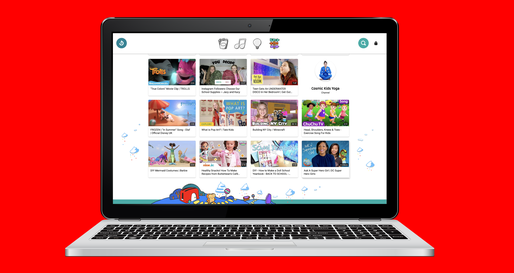 YouTube Kids este disponibil în browserele web