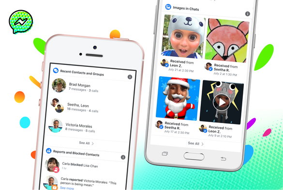 FOTO Facebook acordă mai mult control părinților asupra copiilor care folosesc Messenger