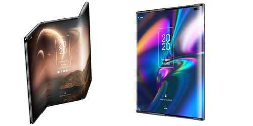 FOTO TCL lucrează la smartphone-uri care se pliază de mai multe ori și ecrane care se rulează