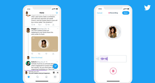Twitter lansează postările audio