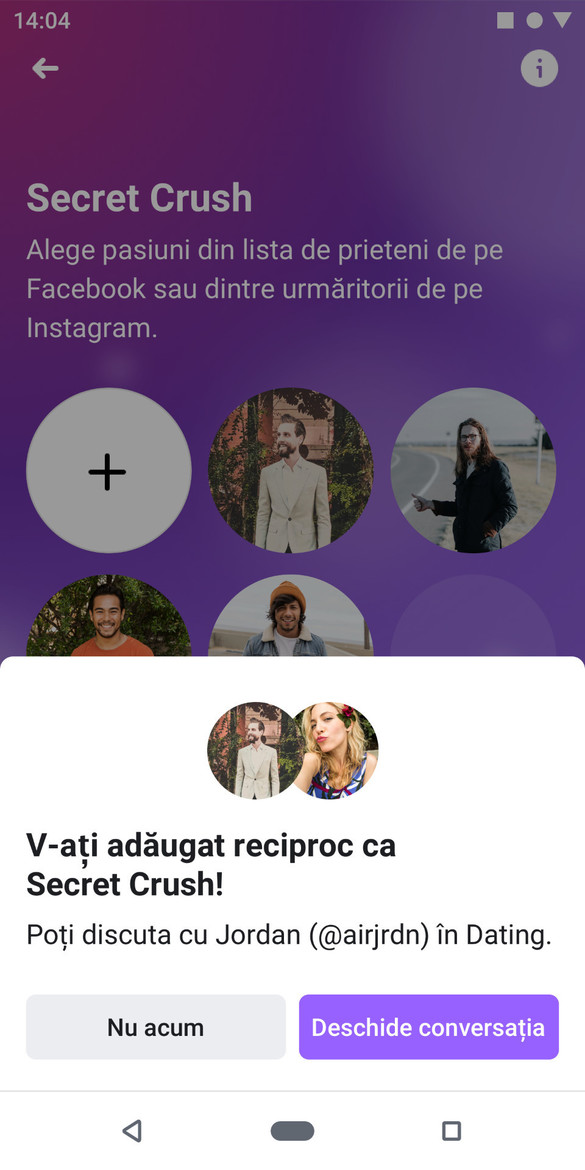 FOTO Facebook Dating - lansat în România
