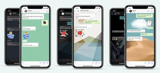WhatsApp îmbunătățește suportul pentru wallpapere