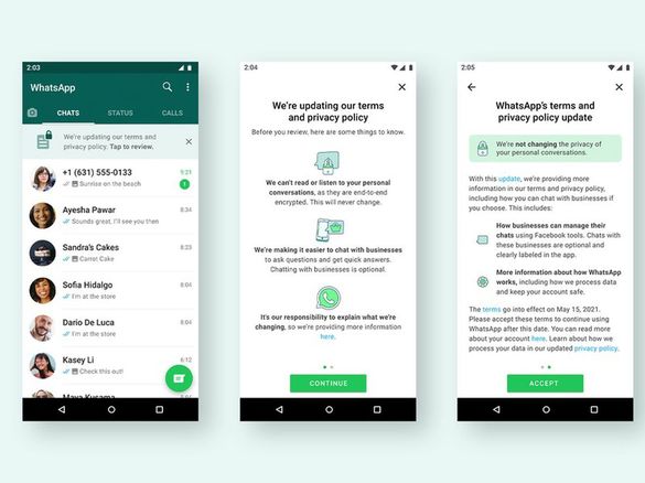 FOTO WhatsApp revine cu o nouă notificare privind gestionarea datelor personale