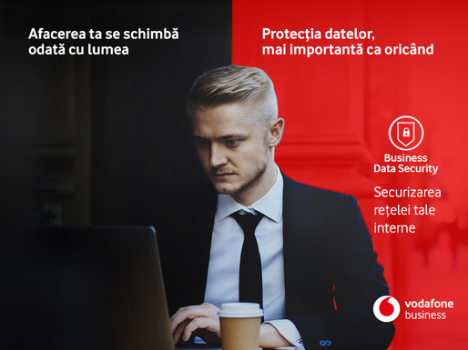 Soluția Business Data Security de la Vodafone România, bazată pe tehnologie Fortinet, îți susține afacerea în fața pericolelor digitale, asigurând protecția tuturor echipamentelor din rețeaua locală internă a companiei  