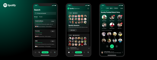 Spotify a lansat Greenroom, un concurent pentru platforma de discuții audio Clubhouse